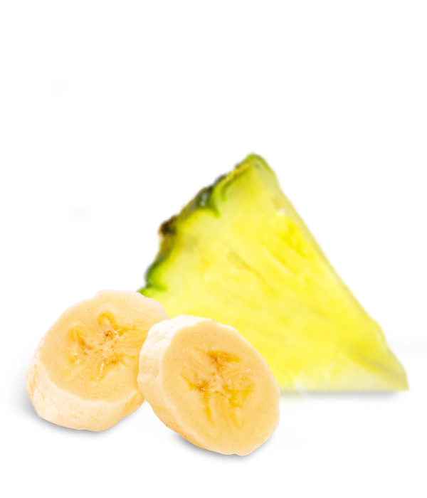 Pineapple & banana